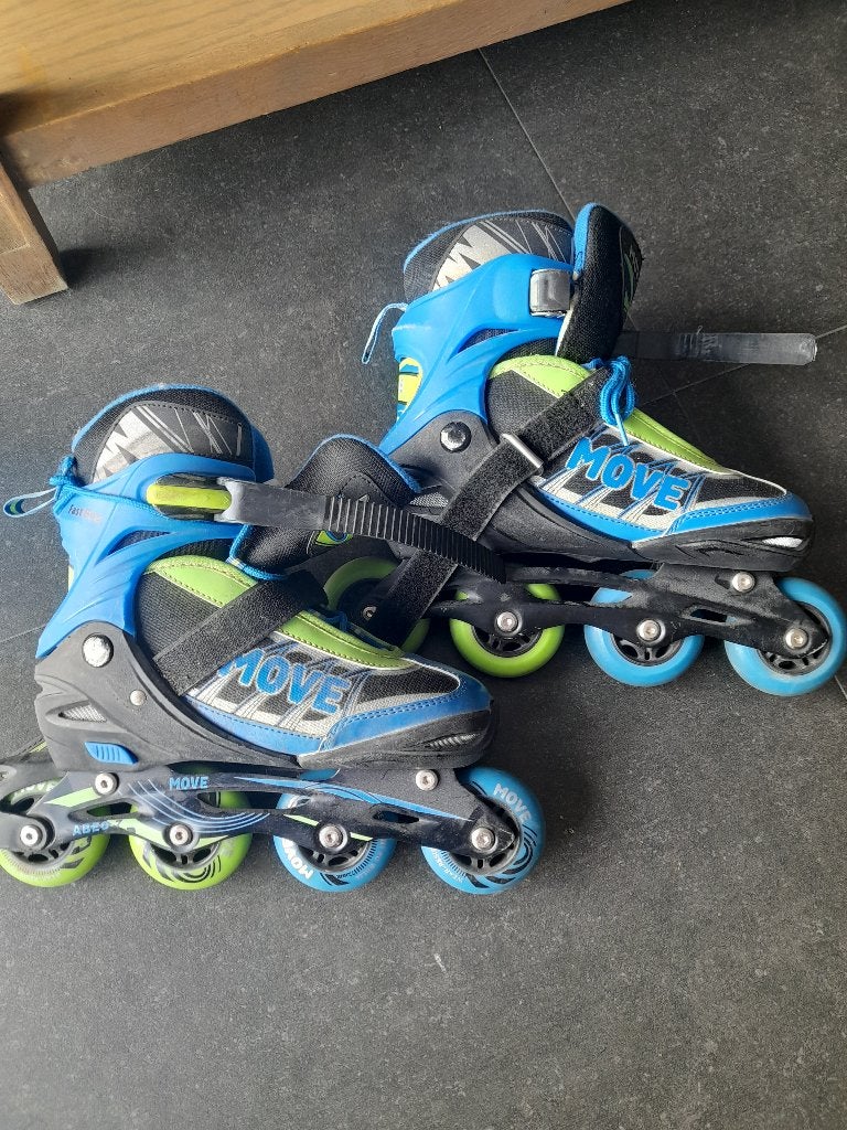 Inline skate, Sport en Fitness, Ophalen, Gebruikt, Kinderen, Inline skates 4 wielen