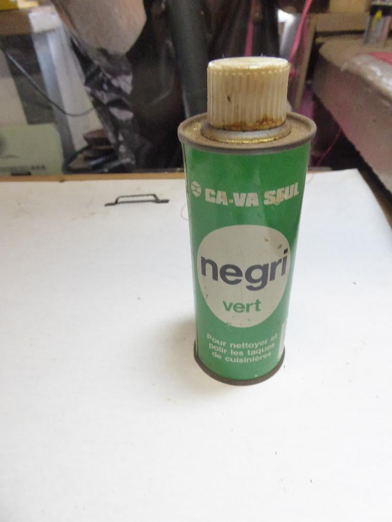 CA VA SEUL ,NEGRI , bidon 150 ml , couleur verte, Verzamelen, Ophalen of Verzenden, Gebruikt