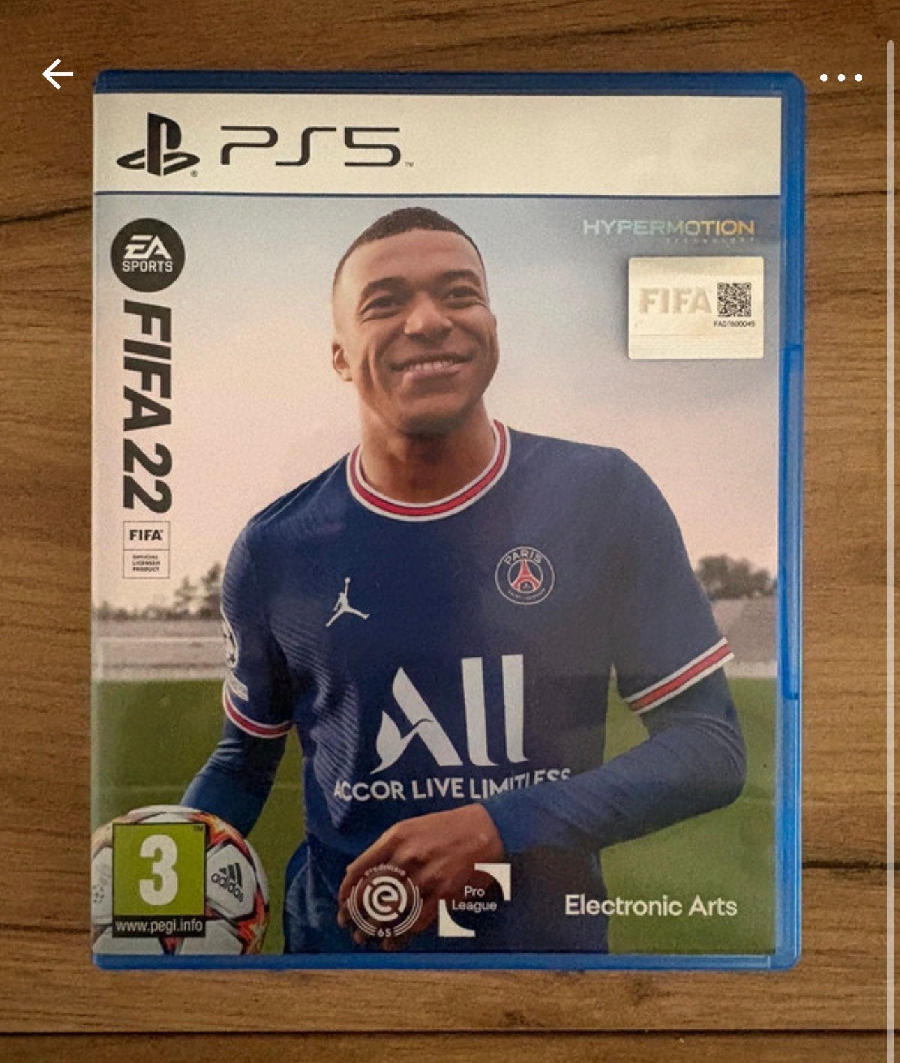 FIFA 22 PS5, Ophalen of Verzenden, Zo goed als nieuw