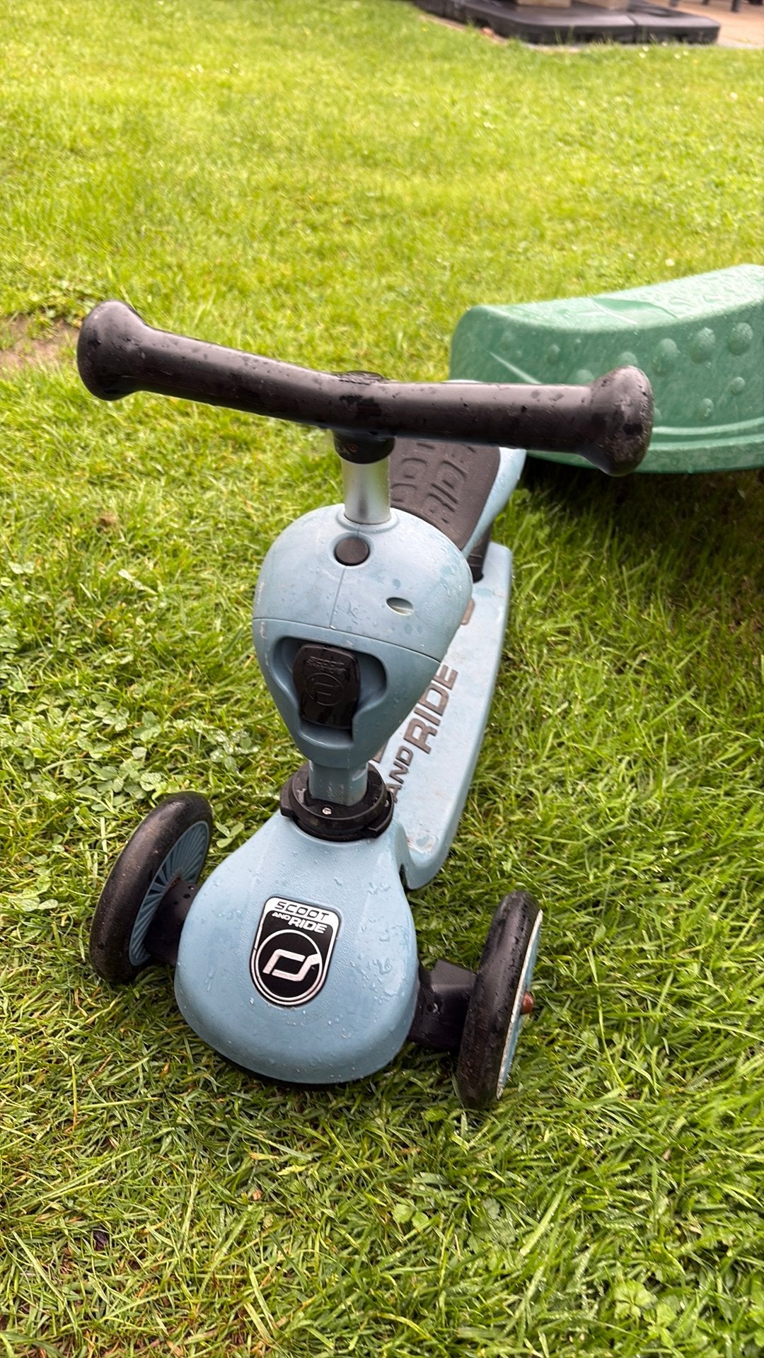Titel: Scoot and Ride 2-in-1 Kinderstep / Loopfiets Blauw, Ophalen, Zo goed als nieuw