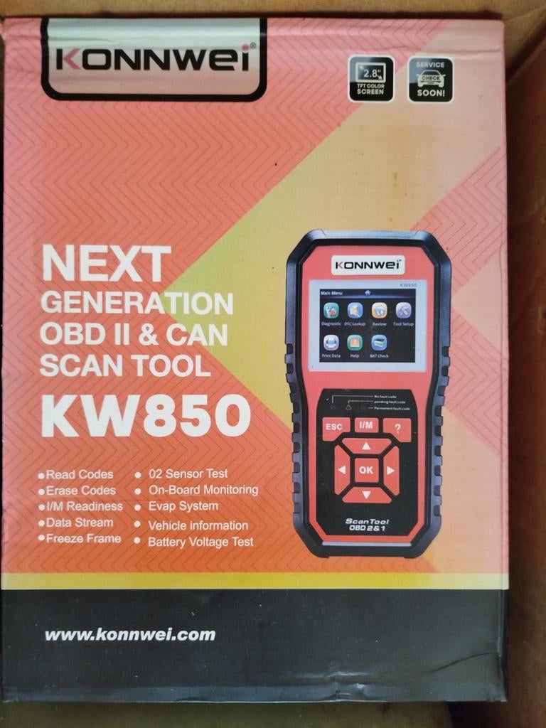 KONNWEI KW850 scanner - Nieuw, nooit gebruikt., Ophalen
