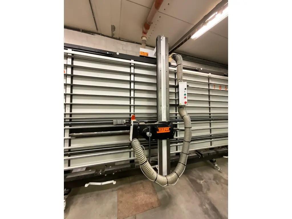 Verticale platenzaag Harwi Piranha 1850 NIEUW, Doe-het-zelf en Bouw, Gereedschap | Zaagmachines, Nieuw, 1200 watt of meer, 30 tot 70 mm