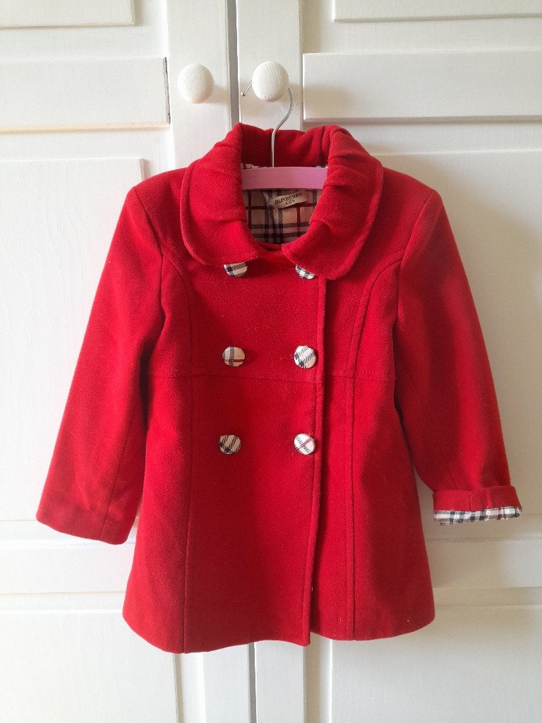 Burberry mantel 2-3 jaar meisje, Kinderen en Baby's, Ophalen, Meisje, Zo goed als nieuw, Burberry