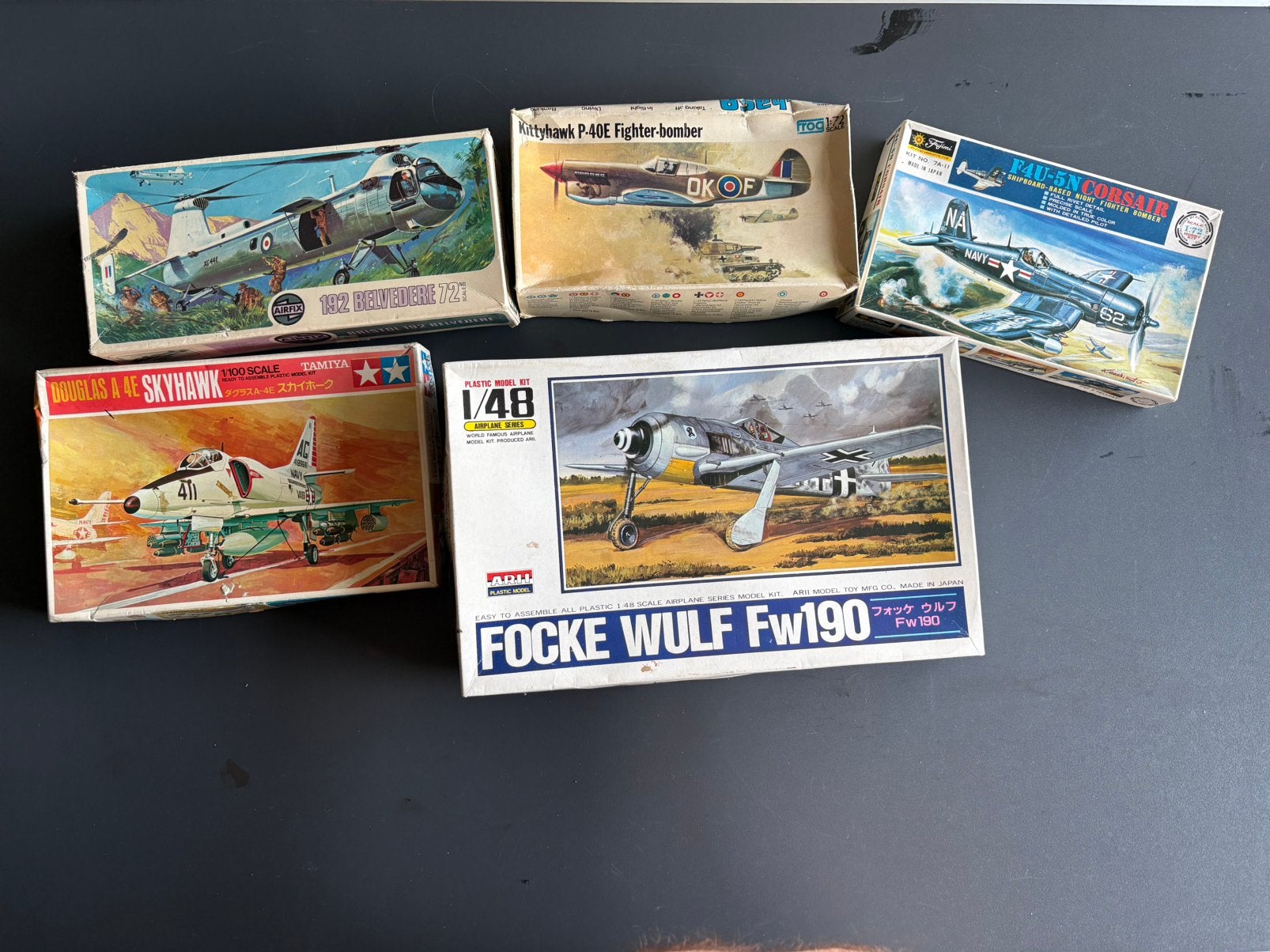 MAQUETTES AVIONS MODELISME VINTAGE LOT BOITE COMPLÈTES, Enlèvement ou Envoi, Comme neuf, Avion, Autres marques