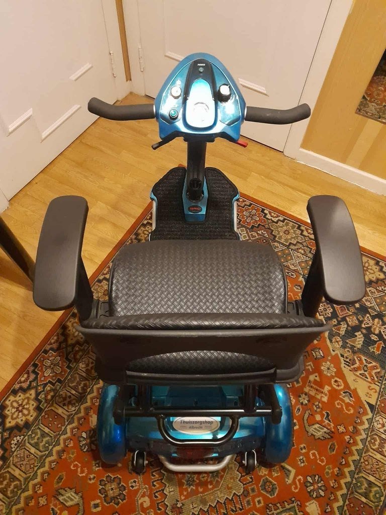 Scootmobiel Opvouwbaar Brio S19+, Diversen, Brommobielen en Scootmobielen, Ophalen, Zo goed als nieuw, 15 km of minder, 10 km/u of minder