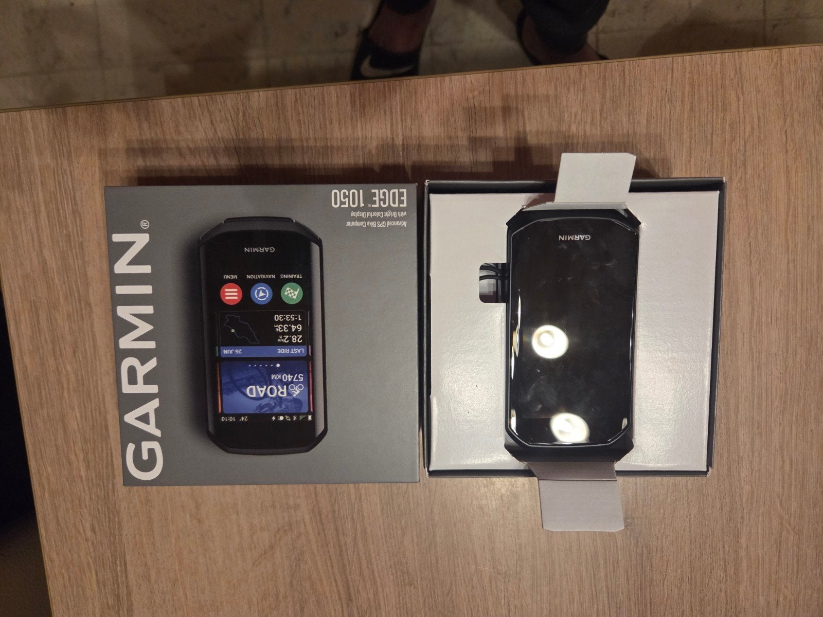 garmin 1050 bundel als nieuw, Ophalen, Cadanssensor, Zo goed als nieuw