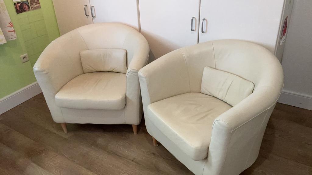 2 clubzeteltjes, Huis en Inrichting, Ophalen, Kunststof, Gebruikt, Eenpersoons