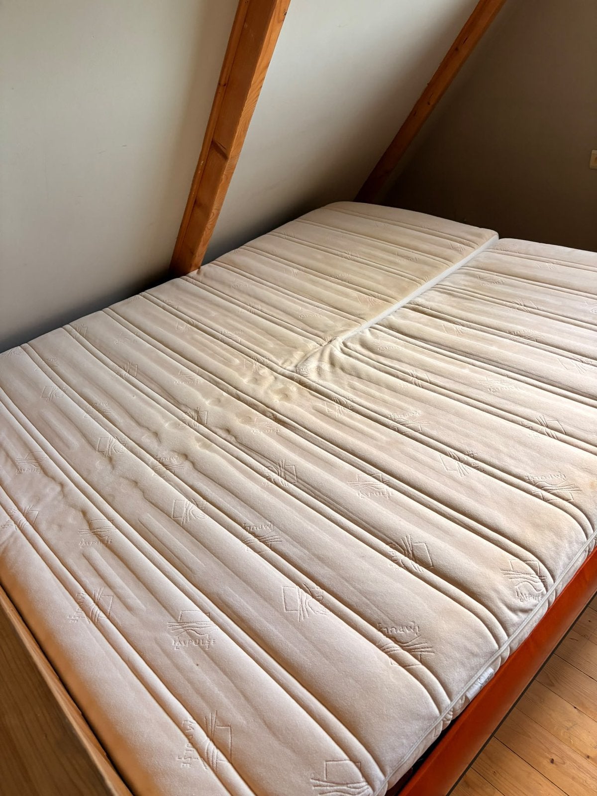 Bed1.80 op 2.00m, Ophalen, Gebruikt, Tweepersoons, Bedbodem