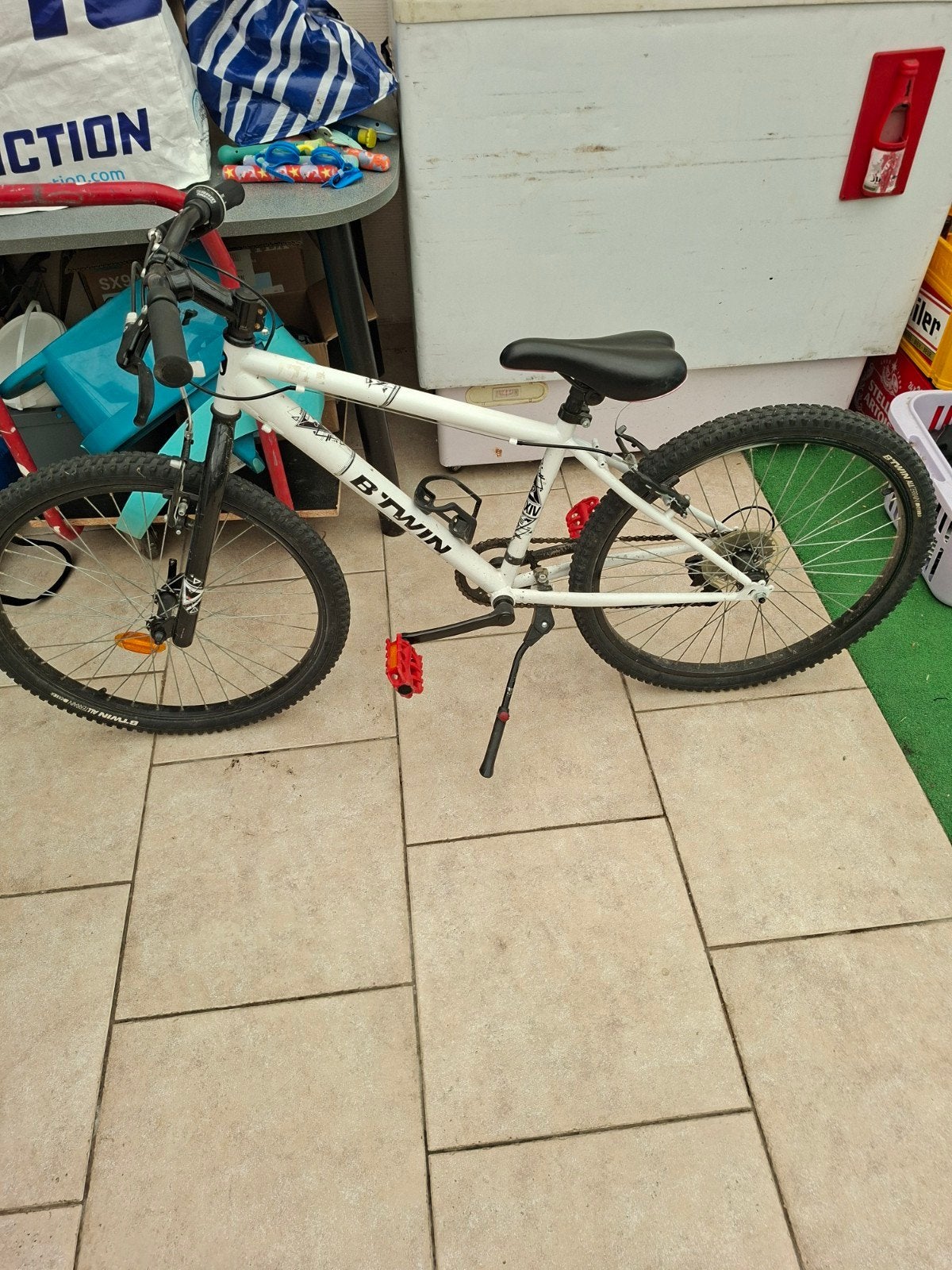 mountebike, Ophalen