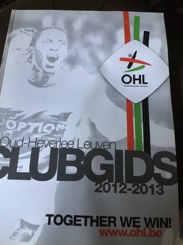 Clubgids OHL 2012-2013 voetbal gids foto’s, Ophalen of Verzenden, Zo goed als nieuw