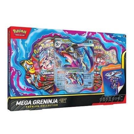 Pokémon : Mega Greninja ex Premium Collection box, Hobby en Vrije tijd, Verzamelkaartspellen | Pokémon, Ophalen of Verzenden, Nieuw