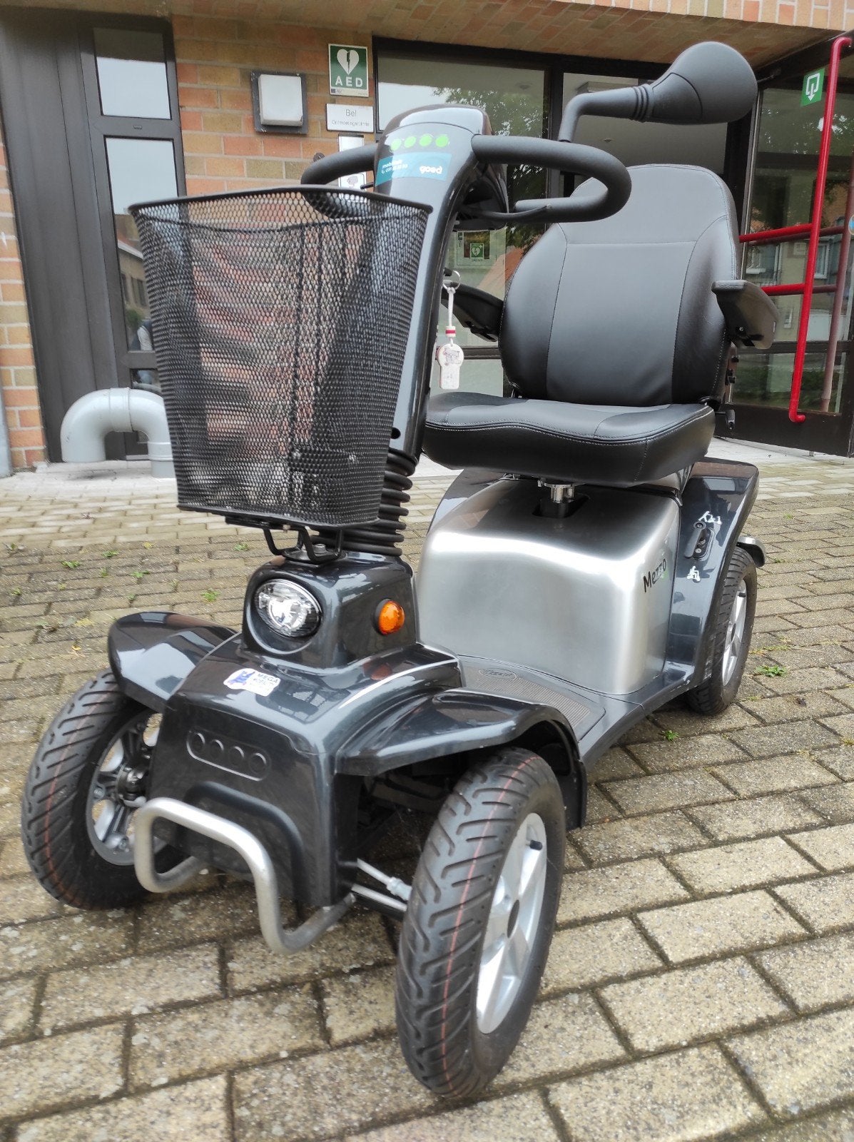 Scootmobiel Mezzo 4(Zilver), Diversen, Brommobielen en Scootmobielen, Ophalen