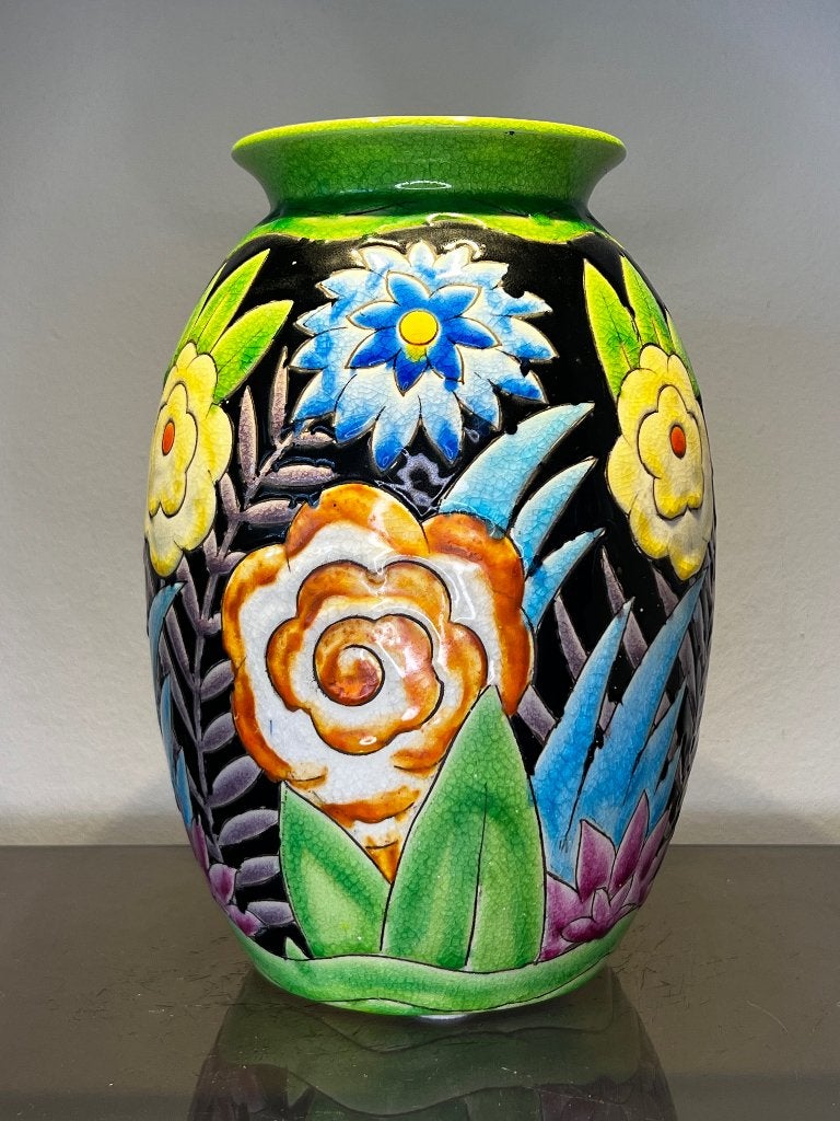 Charles Catteau Keramis Boch, Antiquités & Art, Antiquités | Vases, Envoi