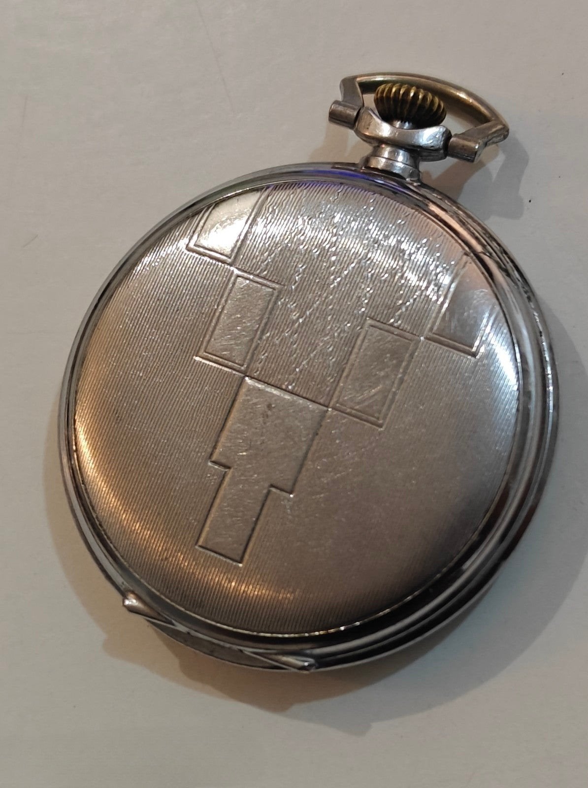 Zakhorloge, Handtassen en Accessoires, Ophalen of Verzenden, Staal, Zakhorloge