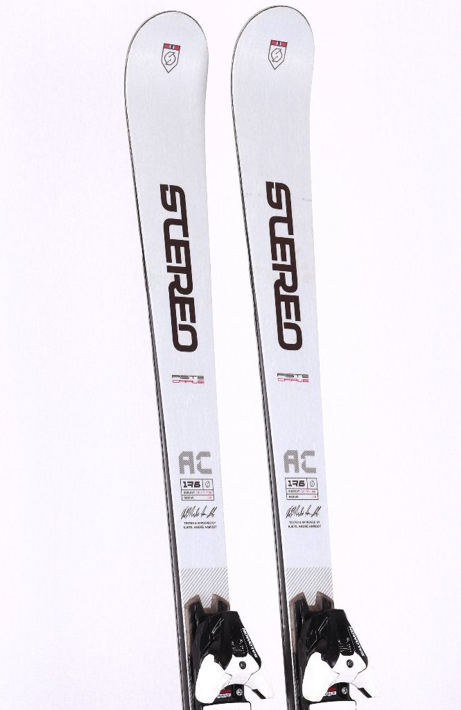 176 cm ski's STEREO PISTE CARVE AC 2027, grip walk + Salomon, Sport en Fitness, Overige merken, 160 tot 180 cm, Gebruikt, Verzenden
