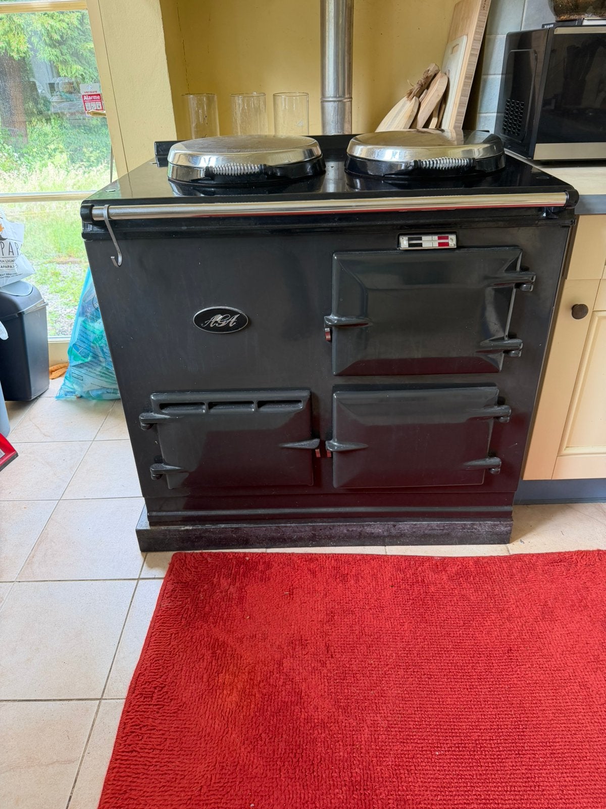 Superbe Aga electrique ,   ️, comme neuf ., Electroménager, Cuisinières, 4 zones de cuisson, Plaque chauffante, Comme neuf, Enlèvement