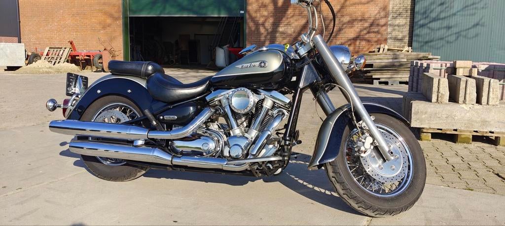 Mooie Yamaha Wildstar XV1600, Motoren, Motoren | Yamaha, Chopper, meer dan 35 kW, 2 cilinders, Ophalen