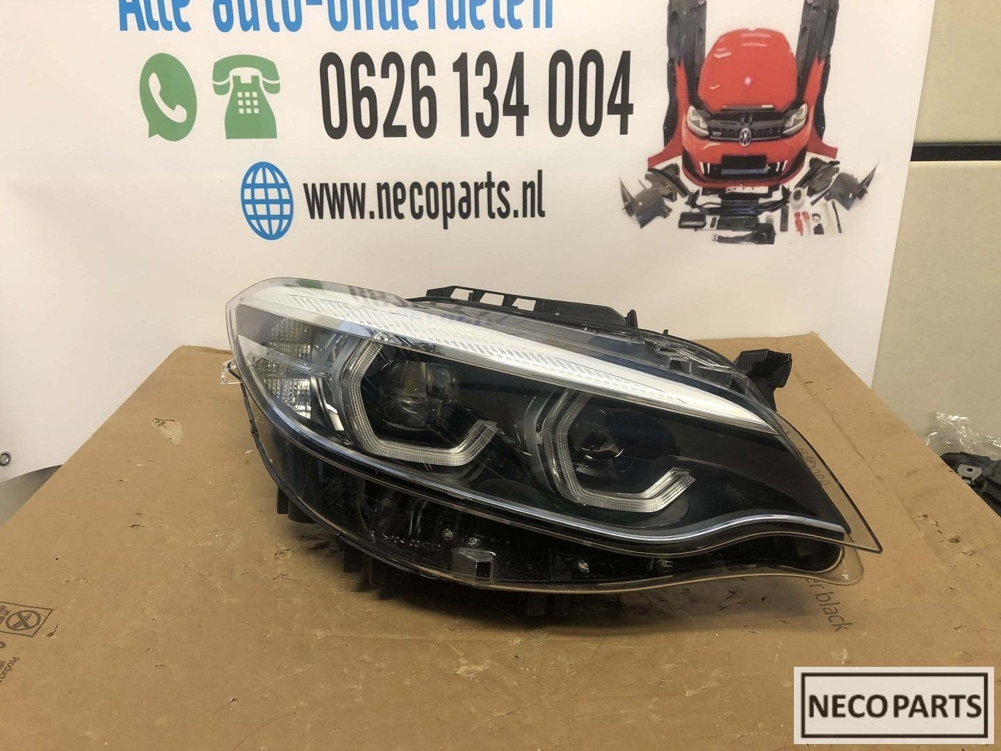 2 serie coupe cabrio f23 lci adaptieve led koplamp rechts, Gebruikt, -, -, Ophalen of Verzenden
