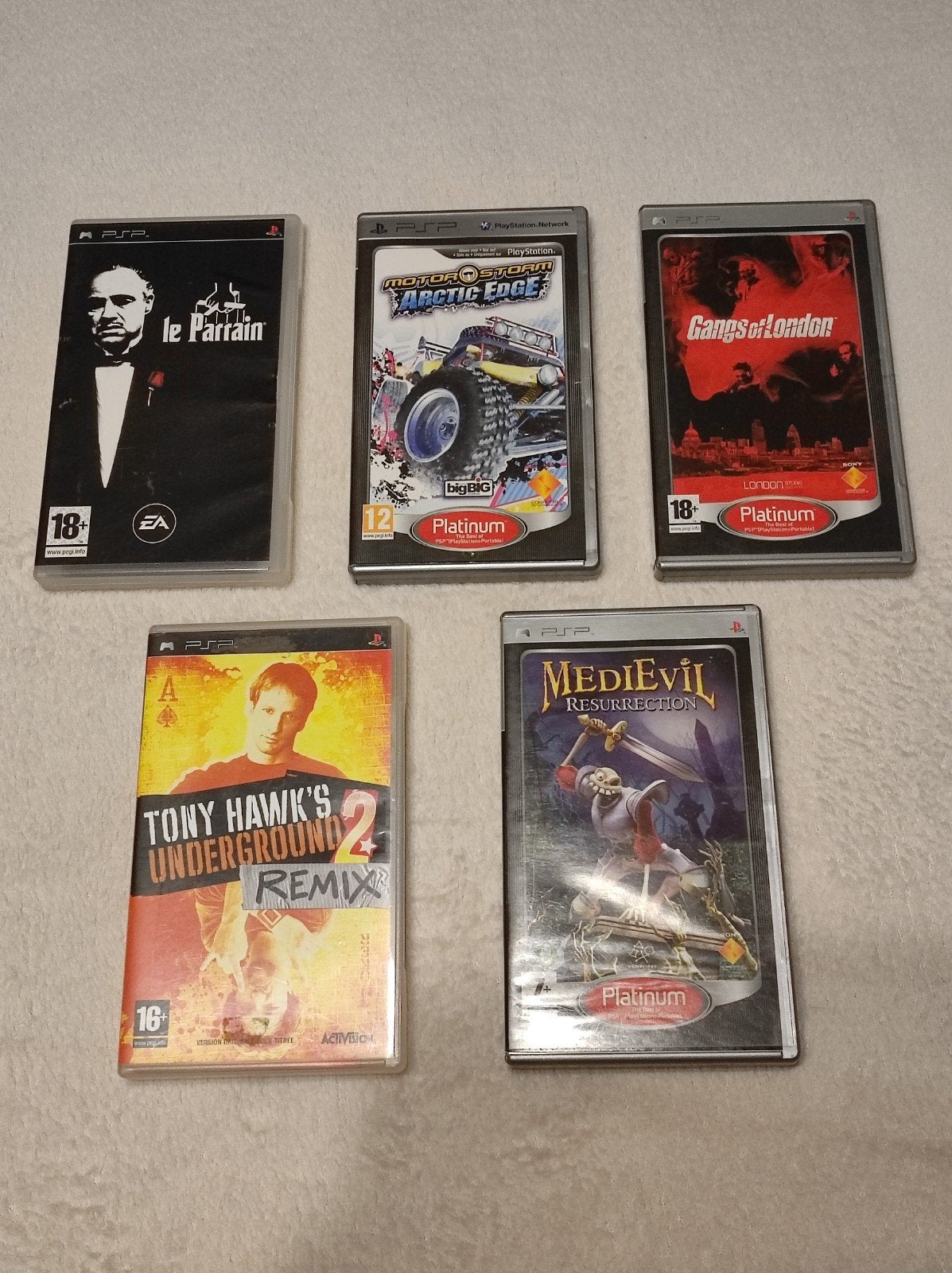 Jeux PSP. Bons titres. Partie 1, Consoles de jeu & Jeux vidéo, Enlèvement ou Envoi