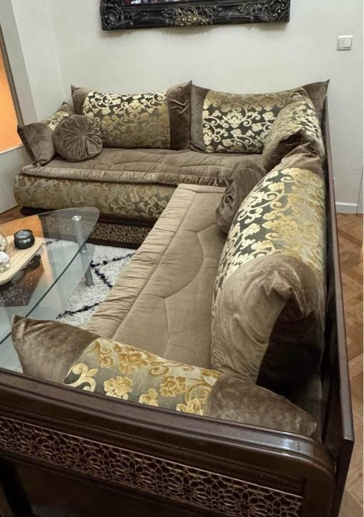 Fauteuil marocain traditionnel – Comme neuf, Huis en Inrichting, Ophalen, Zo goed als nieuw