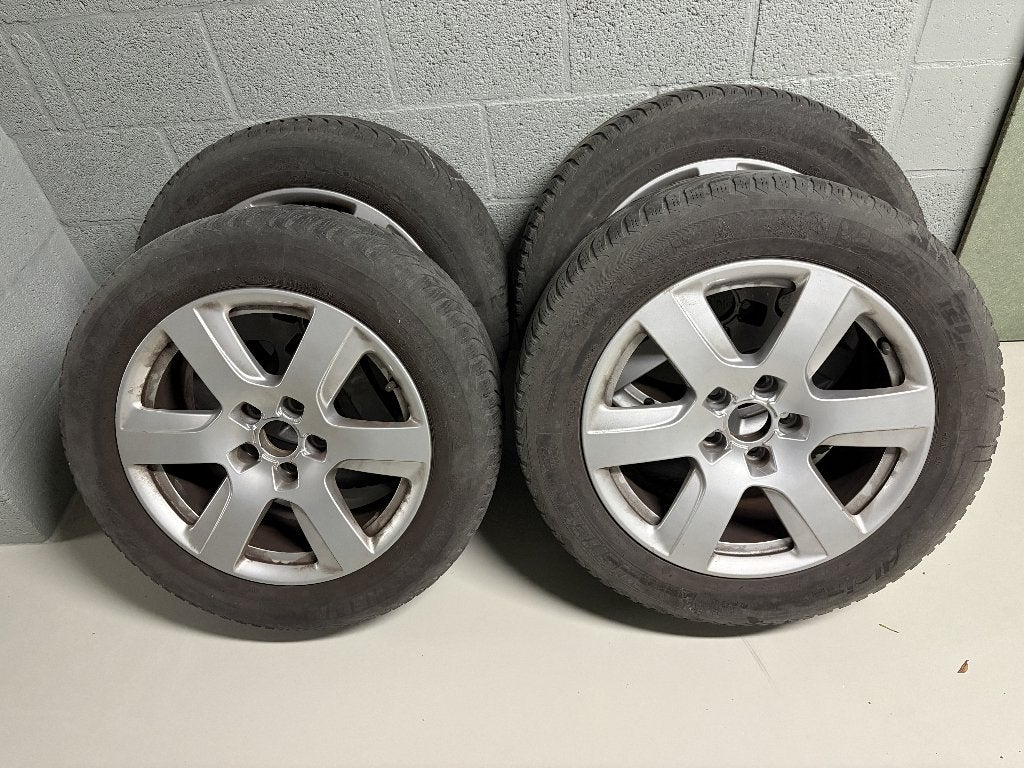 Alu velgen AUDI A4, Ophalen, Gebruikt, Banden en Velgen, 17 inch