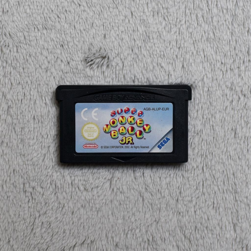 Super Monkey Ball Jr GBA Plateforme Sega-cartridge, Ophalen of Verzenden, Gebruikt, Game Boy Advance