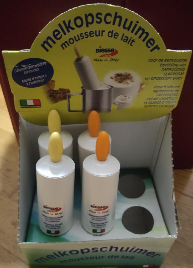 Melk, koffie en thee-opschuimer  Cappuccino Matcha, Ophalen, Nieuw, Handmatige melkopschuimer