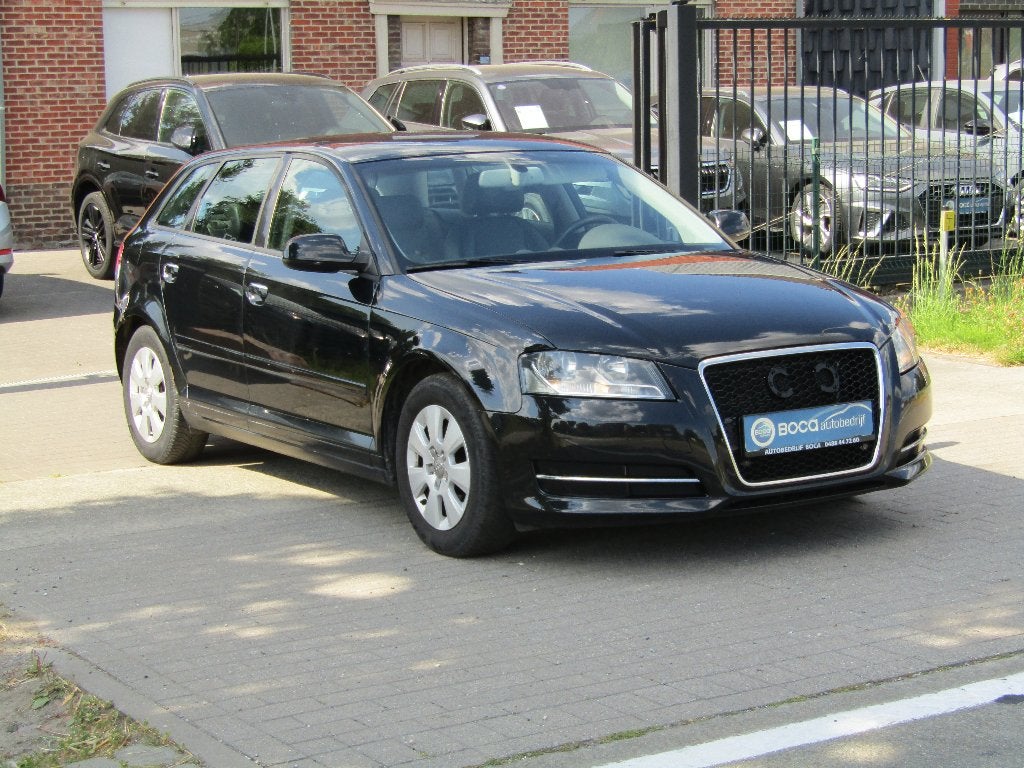 Audi A3 1.6 TDI, Auto's, Audi, Voorwielaandrijving, Euro 5, Zwart, 4 cilinders