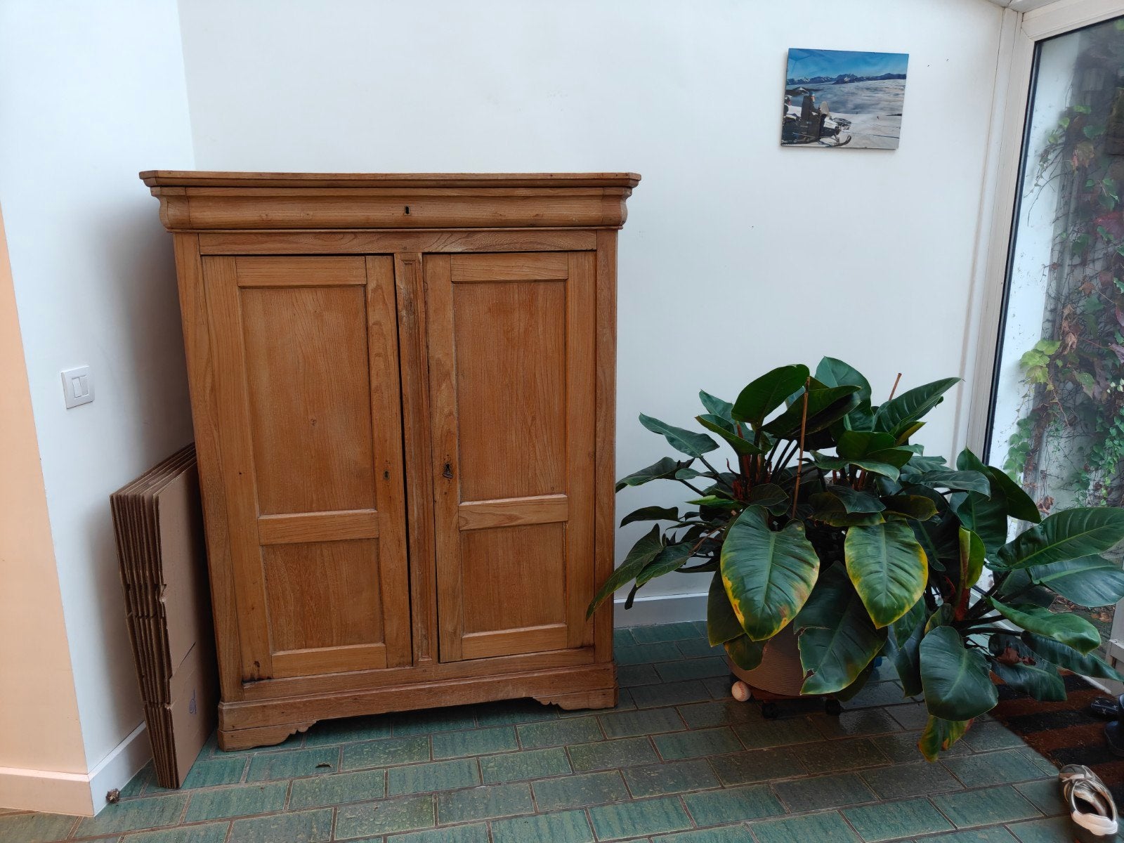 Meidenkast, Ophalen, Met deur(en), 100 tot 150 cm, Overige houtsoorten