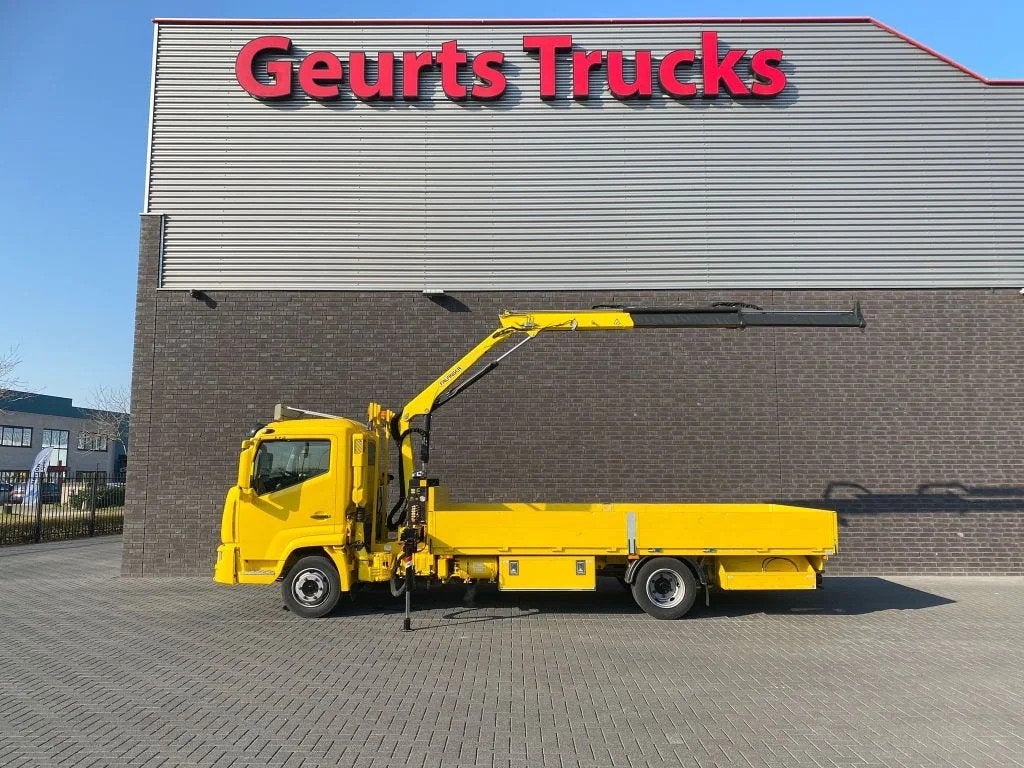Renault D7.5 180 4X2 + PALFINGER PK 4200 KRAAN/KRAN/CRANE/GR, Autos, Camions, Achat, Euro 6, Jaune, Renault