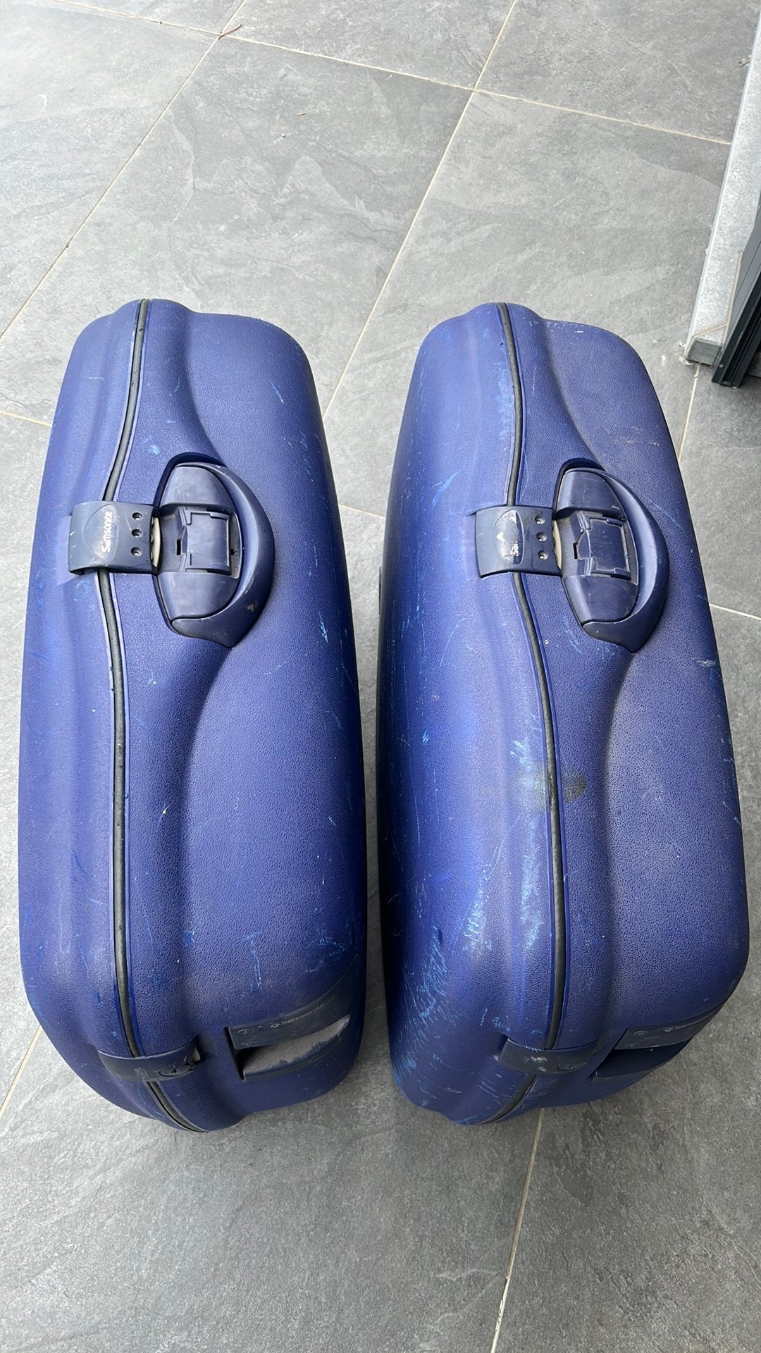Samsonite koffers, Gebruikt, Hard kunststof, 70 cm of meer, Minder dan 35 cm