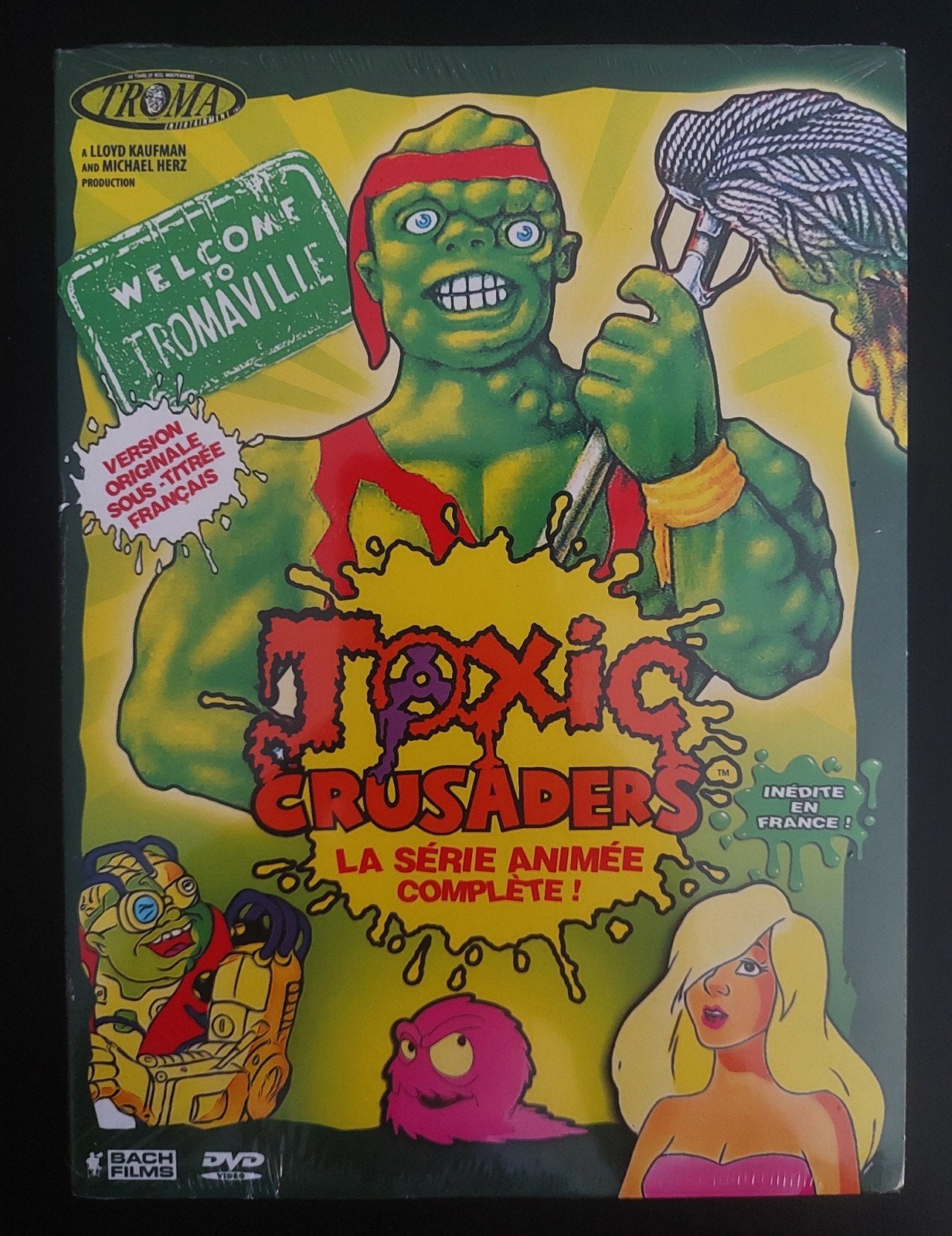 Toxic Crusaders DVD, Ophalen of Verzenden