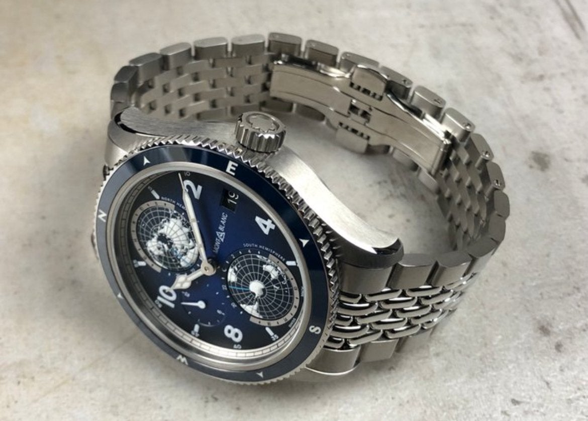 Mont-Blanc 1858 Géosphère, Enlèvement, Montre-bracelet, Autres marques