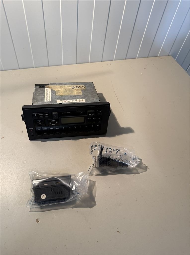 Blaupunkt Ph1 auto Radio en LCD klok Citroen Radio Cassette, Enlèvement ou Envoi, Utilisé