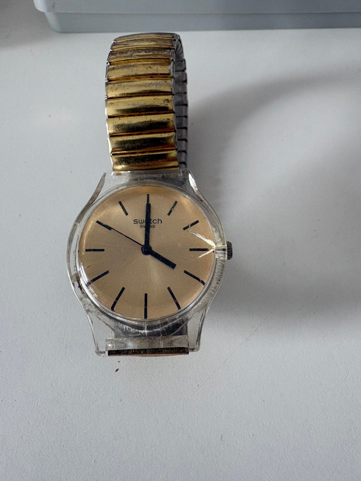 Montre swatch vintage, Montre-bracelet, Autres marques, Enlèvement ou Envoi, 1960 ou plus tard