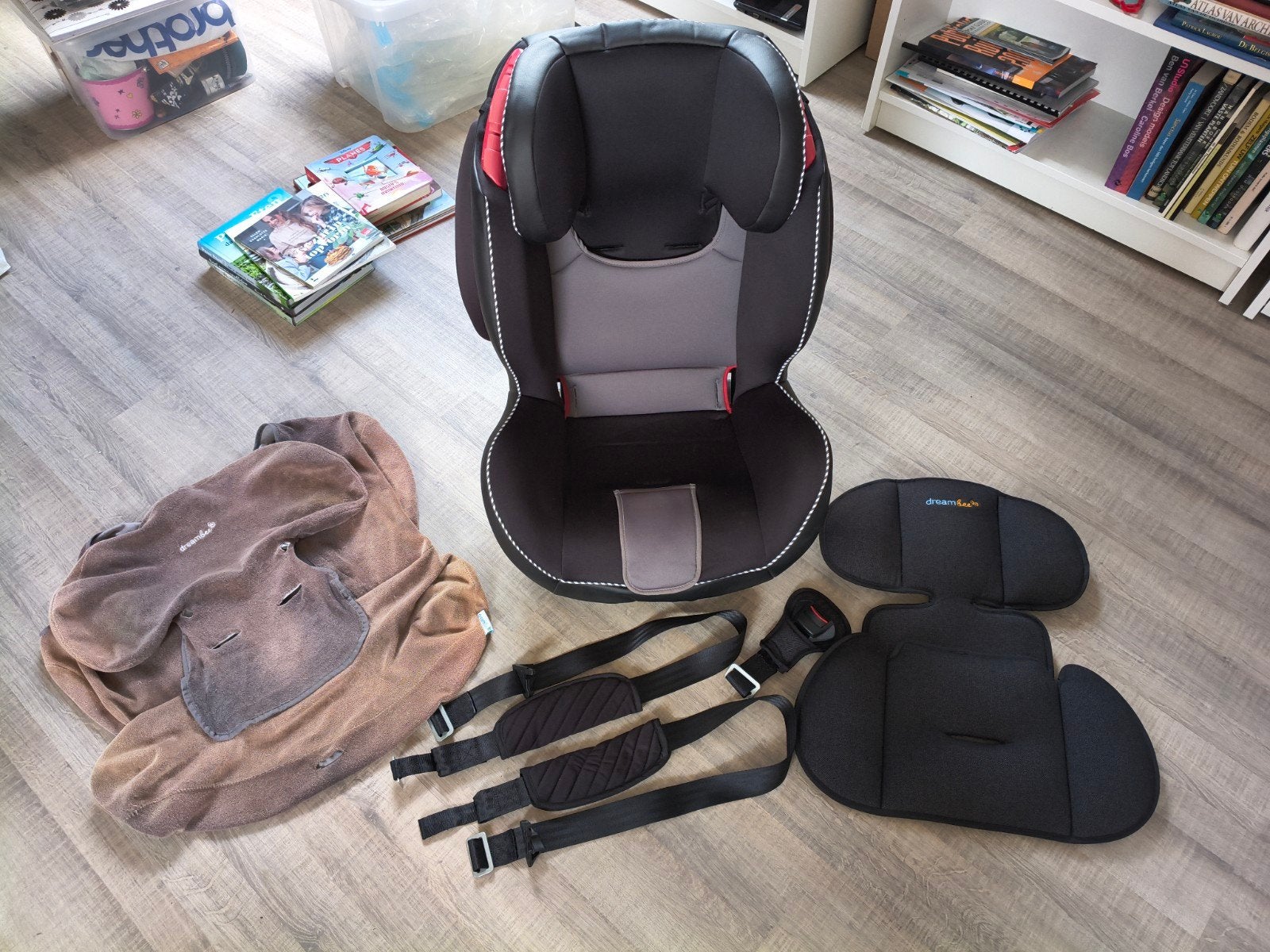 3 in 1 autostoel Dreambee, Ophalen, Autogordel