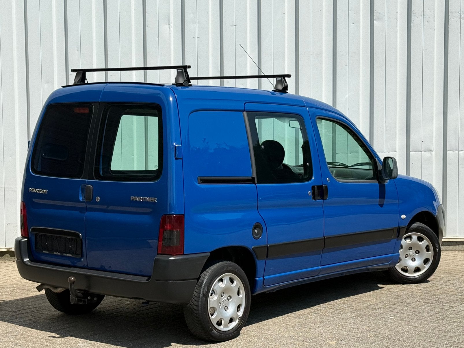 - Peugeot Partner - 1.1 Benzine - Lichtvracht - BJ 2002, Auto's, Voorwielaandrijving, Stof, 4 cilinders, Blauw
