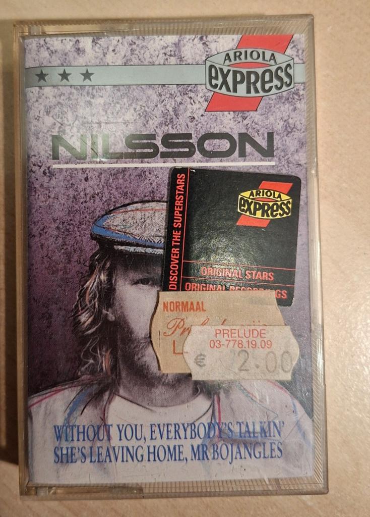 Cassette.  Nilsson (Ariola Express)., Cd's en Dvd's, Cassettebandjes, Ophalen of Verzenden