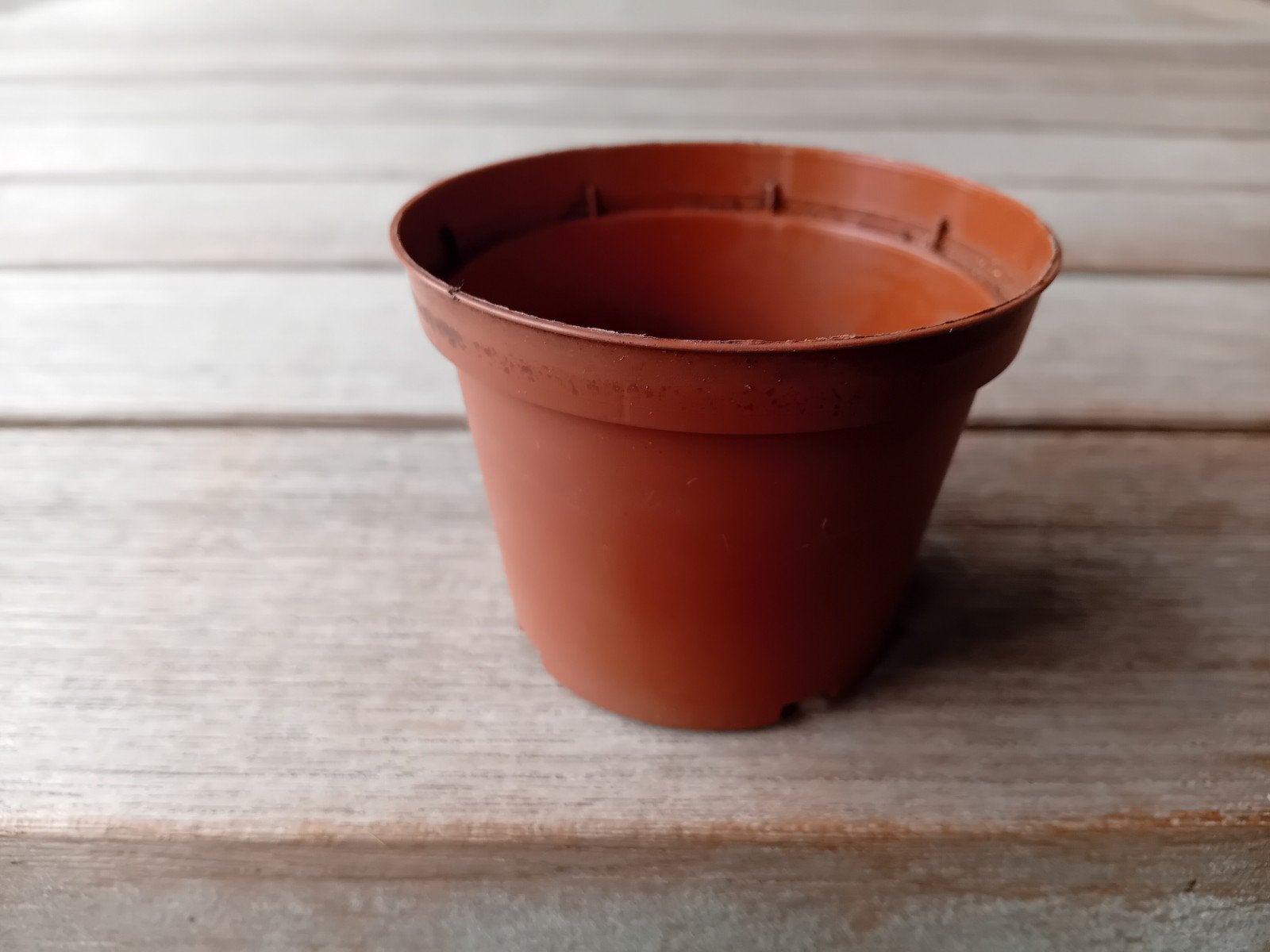 bloempotjes, Tuin en Terras, Ophalen, Kunststof, Rond, Zo goed als nieuw