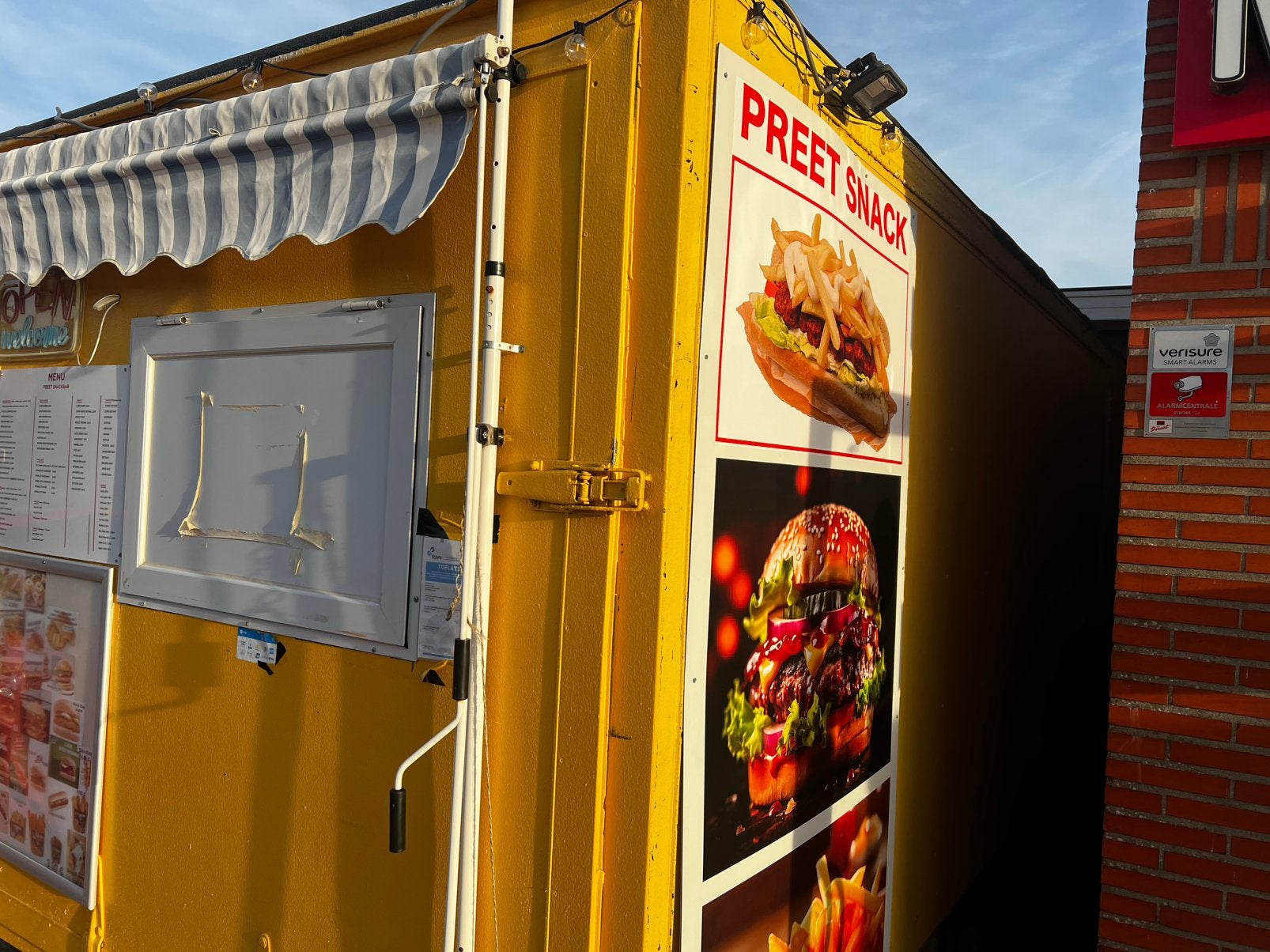 Hamburger kraam, Zakelijke goederen, Ophalen, Snacks