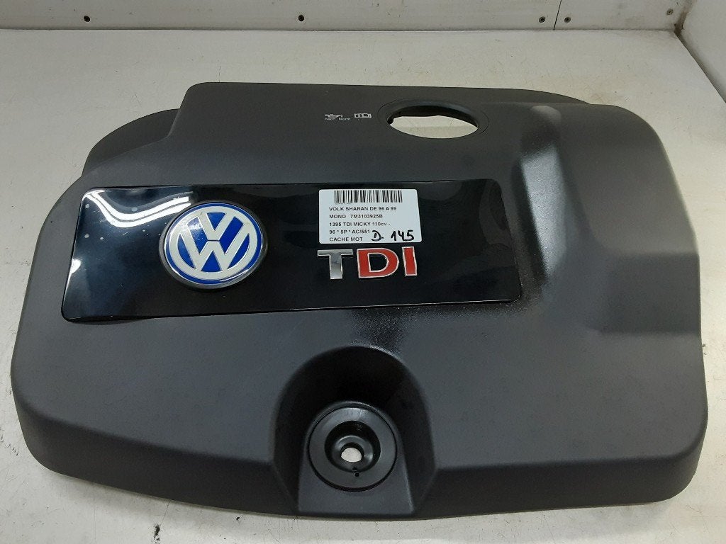 CACHE MOTEUR Volkswagen Sharan (7M8 / M9 / M6) (7M3103925B), Volkswagen, Mevr. I. Hauben, Utilisé, Rue de l'Espoir 34 34
4030  GRIVEGNÉE, BE