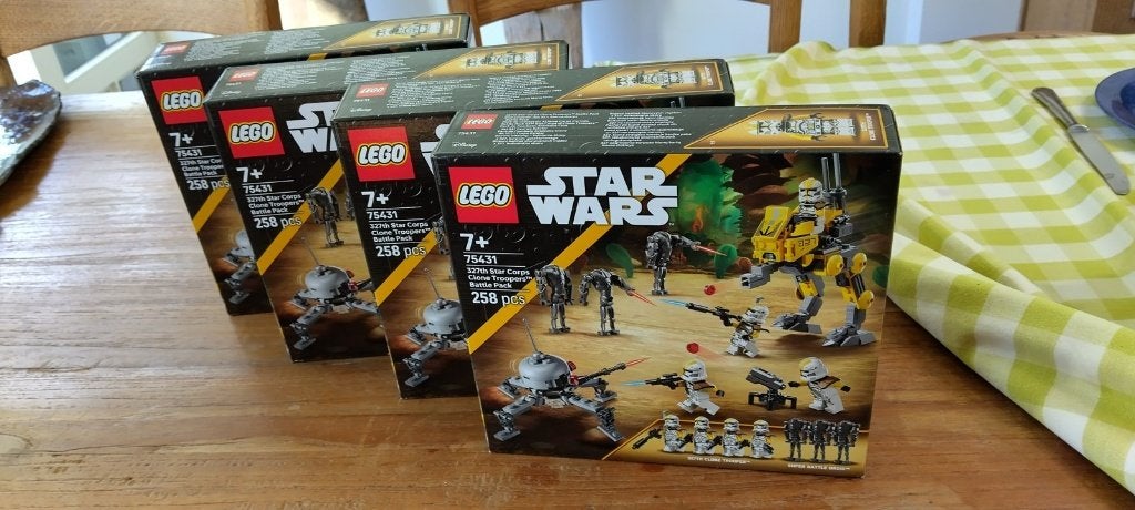 LEGO Star Wars 75431 327th Star Corps Clone Troopers nieuw, Star Wars, Lego, Nieuw, Ophalen of Verzenden
