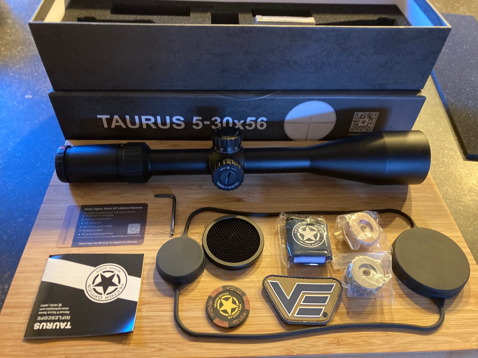 Scope Taurus 5x30x56 FFP MRAD, Sports & Fitness, Enlèvement, Comme neuf