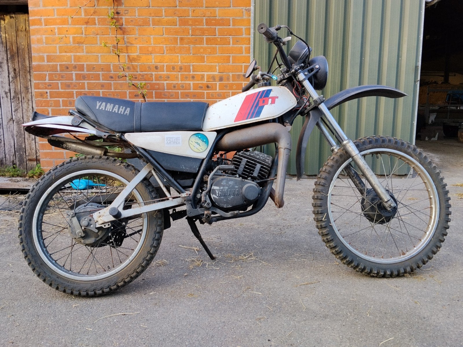 Yamaha DT 125, Fietsen en Brommers, Brommers | Crossbrommers, Ophalen, Yamaha