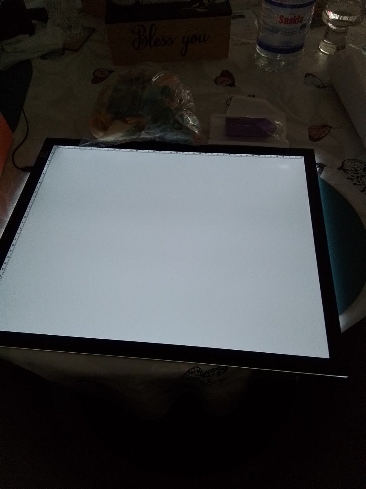 Diamond painting, Ophalen