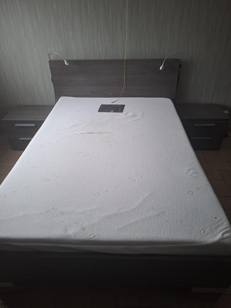 Slaapkamer 2 persoons bed, Enlèvement, Comme neuf