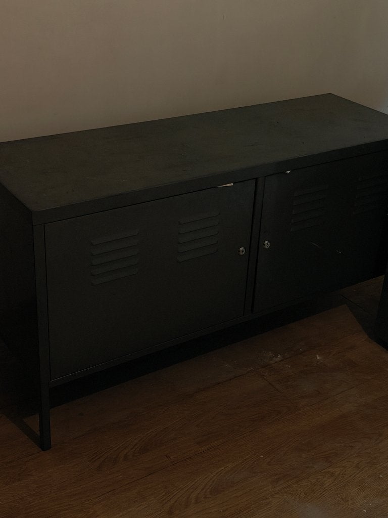IKEA PS Dressoir & 2x Ladekast (Grijs/Antraciet), Ophalen, Gebruikt