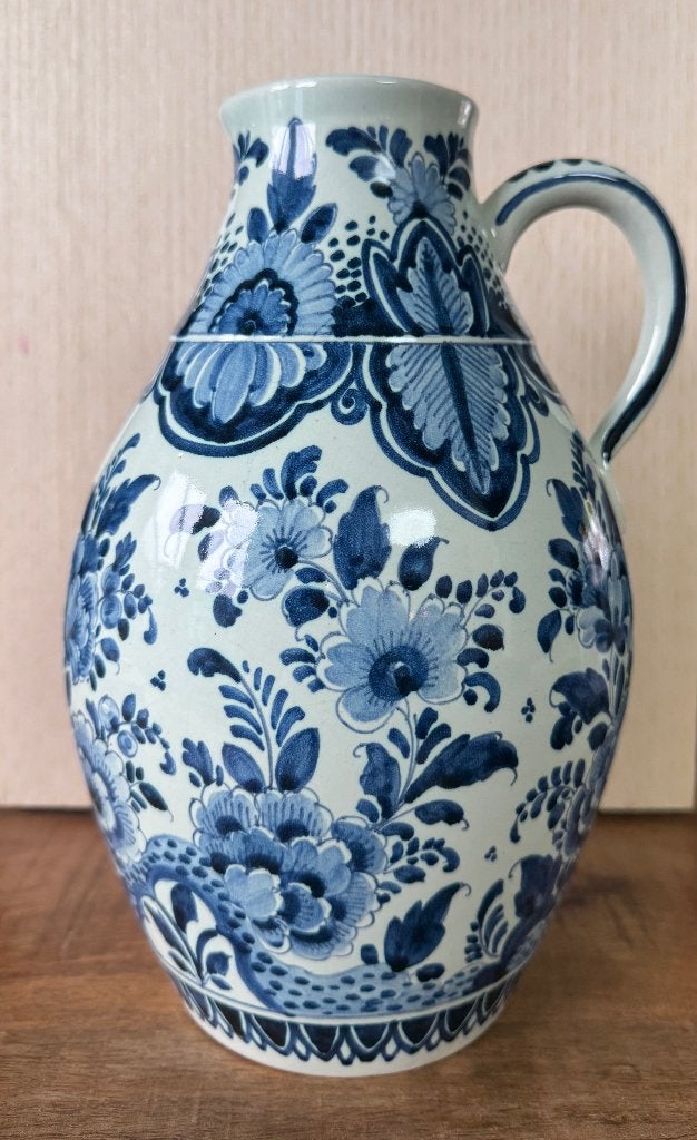 Delfts Blauwe kan / kruik, Antiek en Kunst, Ophalen of Verzenden