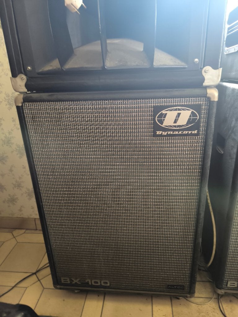 Dynacord BX100x2 Vintage Bass Cabinets-Custom RCF L15P-200/A, Autres marques, Enceinte de fête, Comme neuf, Enlèvement