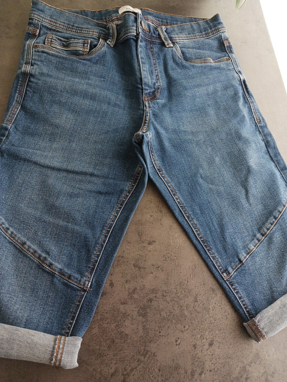 Jeansbroek merk Jules te koop.Maat S, Kleding | Heren, Ophalen, Jules, Blauw, Zo goed als nieuw